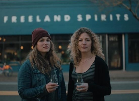 Master Distiller, Molly Troupe and FounderCEO, Jill Kuehler