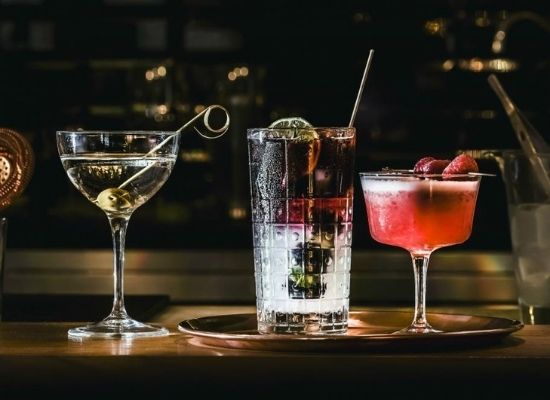 Range of cocktail glasses by Bormioli Rocco