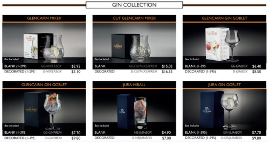 Glencairn’s Gin Collection