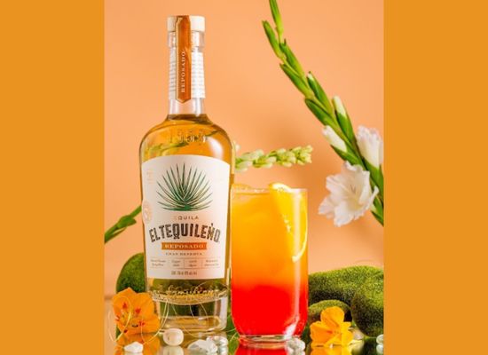El Tequileo in Tequila Sunrise cocktail