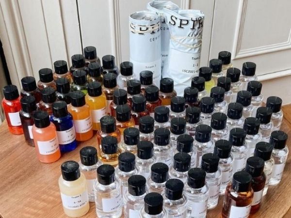 Spirits Set up by judge at london spirits competition