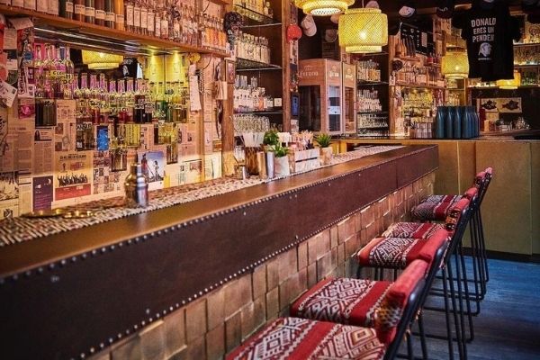 Interior of Paris’ Le Mezcaleria