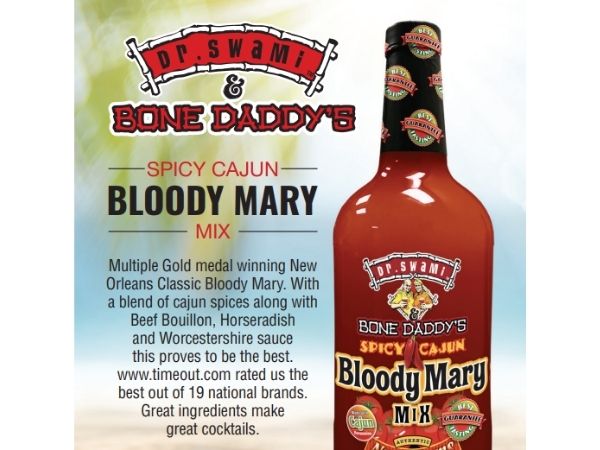 Dr. Swami & Bone Daddy Cajun Bloody Mary Mix