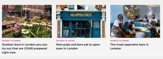 London Drinks Guide screenshot