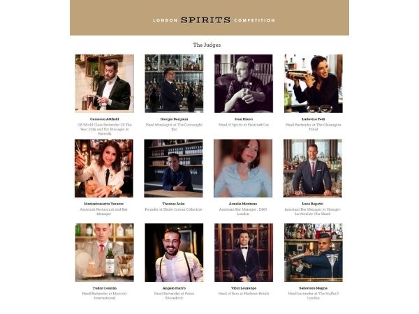 London Spirits Competition Judges