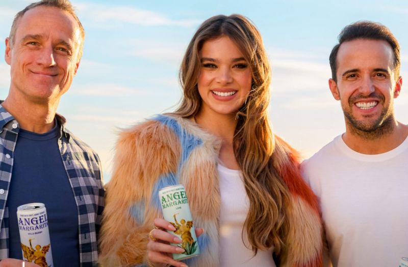 Photo for: Hailee Steinfeld Enters the Spirits World with Angel Margarita: A Premium Ready-to-Drink Cocktail