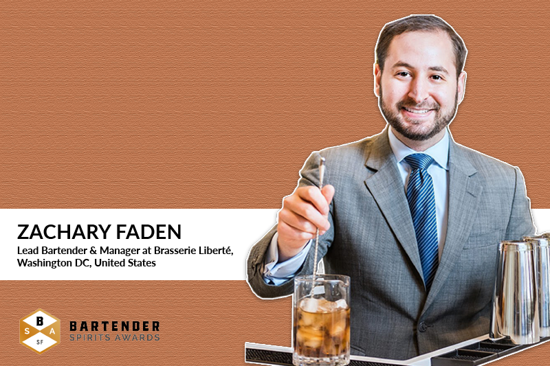 Photo for: Zachary Faden, Bartender extraordinaire, and historian joins the 2021 Bartender Spirits Awards judgi